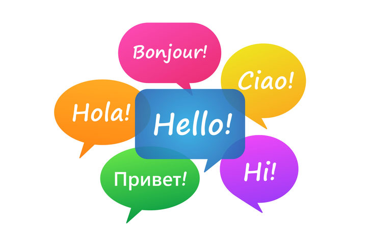 hello in different languages