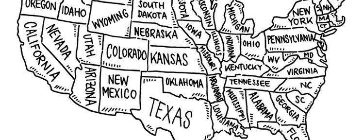 us states map
